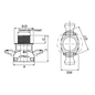 Schlemmer / Delfingen Schlemmer SEM-FAST buisverbinding (recht) NW50 en M63 schroefdraad - 3805236 - Copy