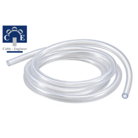 Cable-Engineer.com Isolatiekous PVC  - Ø 4mm - Transparant - 50 meter
