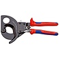 KNIPEX KNIPEX Kableschaar met ratel-systeem voor Koper en aluminium kabels t/m Ø 52 mm - 95 31 280
