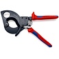 KNIPEX KNIPEX Kableschaar met ratel-systeem voor Koper en aluminium kabels t/m Ø 52 mm - 95 31 280