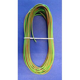 Cable-Engineer 1,0mm2 - FLRY-B kabel - 10 meter - Groen/Rood