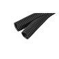 Schlemmer / Delfingen Schlemmer twin-ribbelbuis - NW10 - zwart - UV-bestendig / PA6 - 50m. rol - 1245210 -