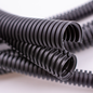Schlemmer / Delfingen Schlemmer twin-ribbelbuis - NW17 - zwart - UV-bestendig / PA6 - 50m. - 1245210