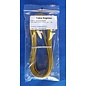 Cable-Engineer FLRY-B kabel 1,5mm2 - flexibele voertuigkabel - 10 meter Kleur Geel /Zwart
