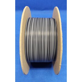Cable-Engineer 0,50mm2 - FLRY-B kabel - 50m. - Zwart/Grijs