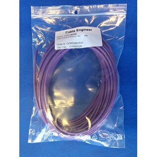 Cable-Engineer FLRY-B kabel 6,0mm2 - flexibele voertuigkabel - 10 meter Kleur Paars