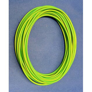 Cable-Engineer FLRY-B kabel 4,0mm2 - flexibele voertuigkabel - 10 meter Kleur Groen/Geel