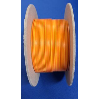 Cable-Engineer FLRY-B kabel 0,75mm - flexibele voertuigkabel  op rol met 50 meter - Kleur Oranje / Geel