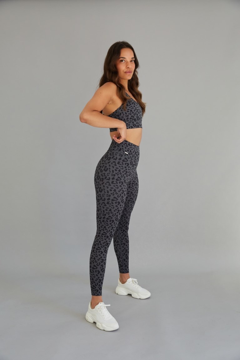 Midnight Leopard Legging - FIERZ Sportswear