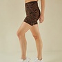 Brown Zebra Shorts