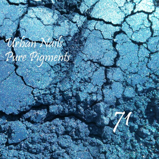 Urban Nails Pure Pigment 71 Shimmer blauw