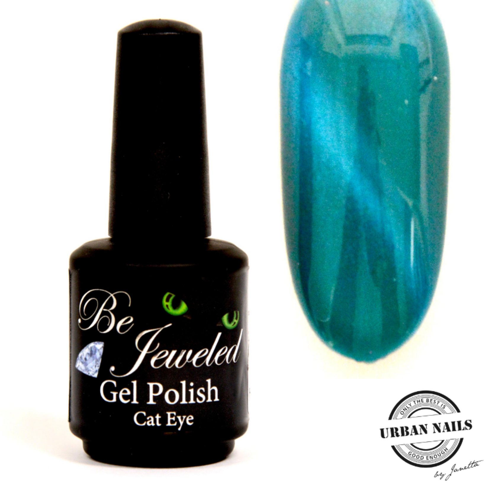 Urban Nails Be Jeweled Cateye 12 Turquoise