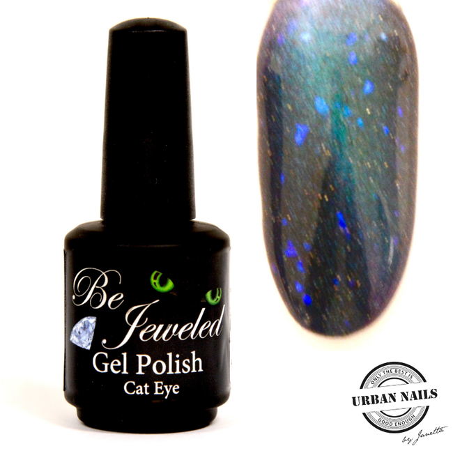 Urban Nails Be Jeweled Cateye 13 Chameleon Turquoise