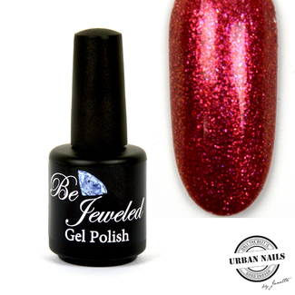 Urban Nails Be Jeweled Gelpolish 159 Fuchsia Glitter