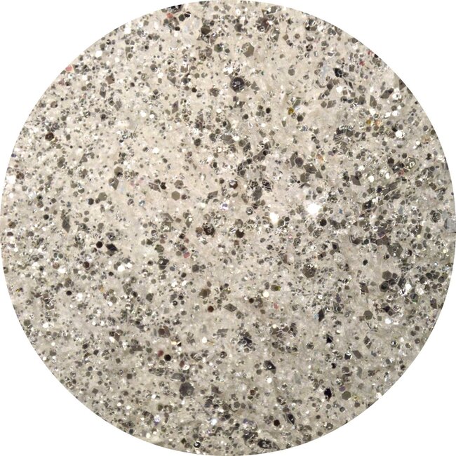 Urban Nails Urban Nails Glitters UNG 06 wit-zilver