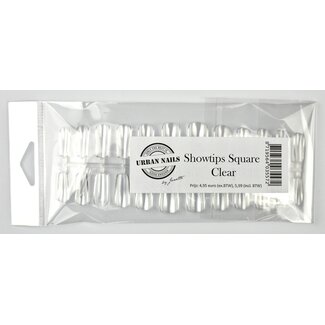 Urban Nails Press-on/Showtips Square Clear 72x