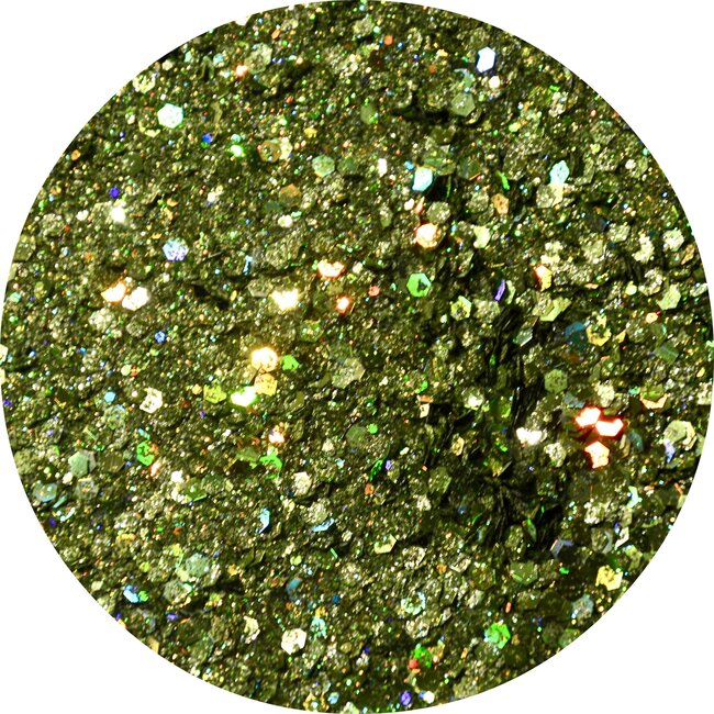 Urban Nails Urban Nails Glitters UNG 70 Groen-goud