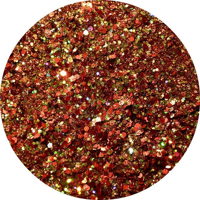 Urban Nails Urban Nails Glitters UNG 66 Oranje-bruin