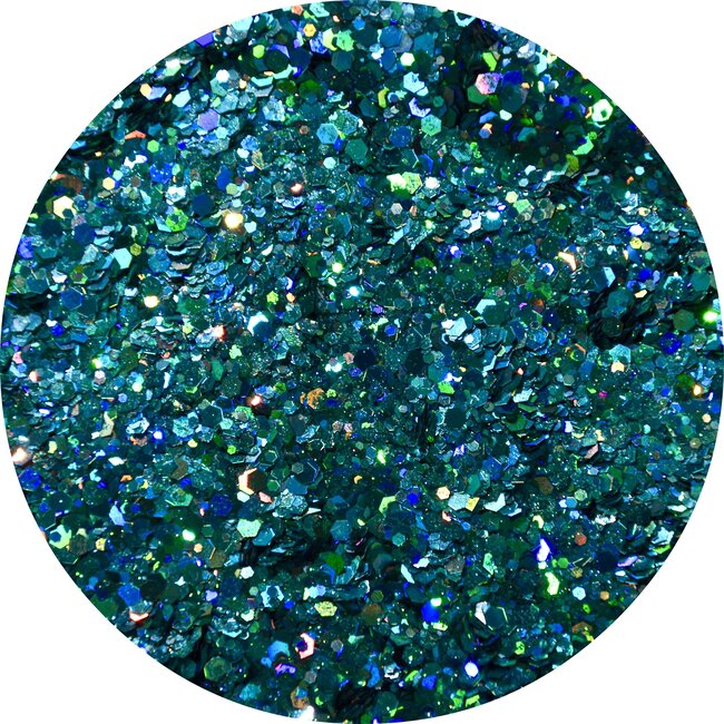 Urban Nails Urban Nails Glitters UNG 60 Zee blauw