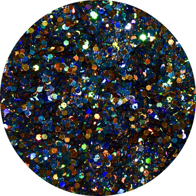 Urban Nails Urban Nails Glitters UNG 49 Donker Blauw