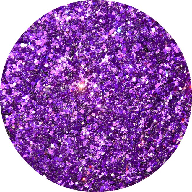 Urban Nails Urban Nails Glitters UNG 50 Fel paars