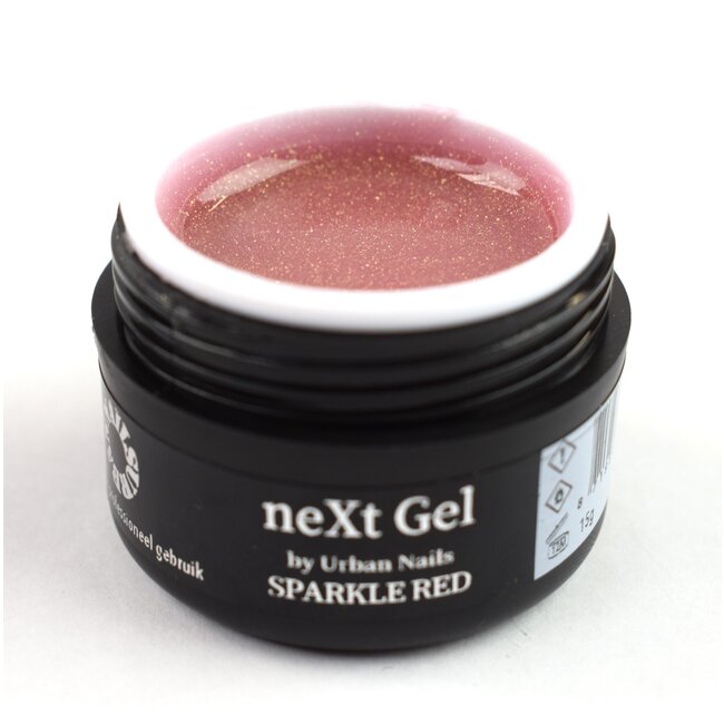 Urban Nails Next Gel Sparkle Red