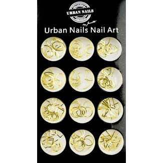 Urban Nails Charms in a box gold