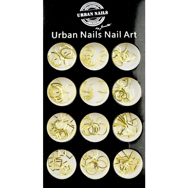 Urban Nails Charms in a box gold