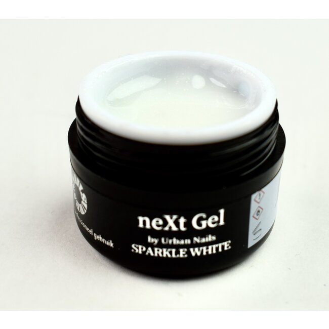 Urban Nails Next Gel Sparkle White