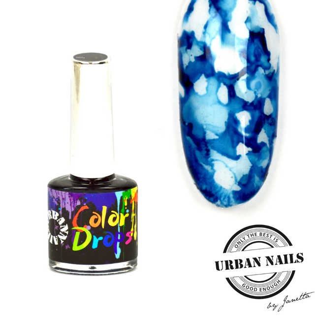 Urban Nails Color Drops 007 Donker Blauw