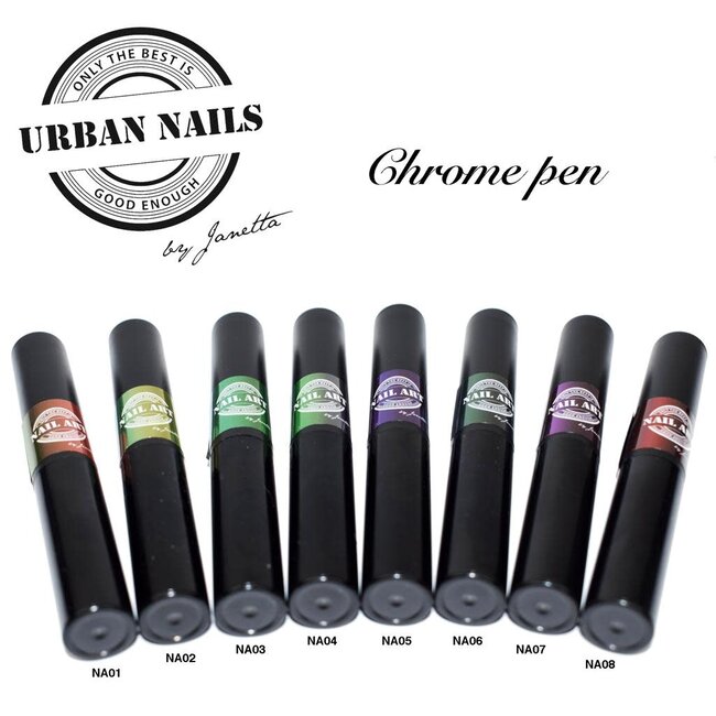 Urban Nails Chrome pen 02 Geel