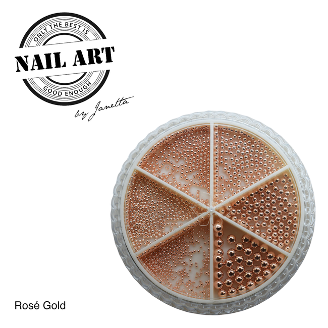 Urban Nails Wheel Caviar Rose Gold