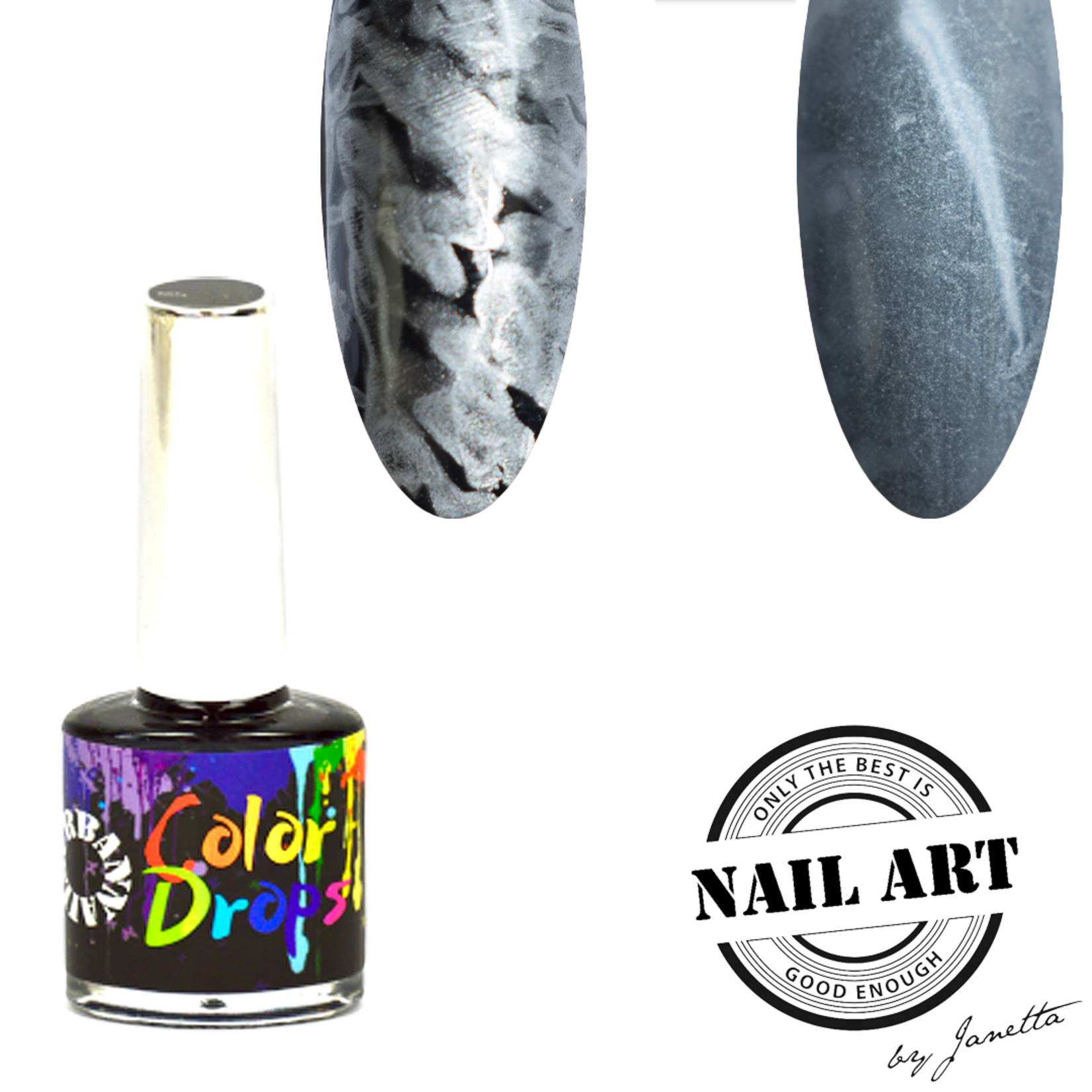 Urban Nails Color Drops 014 Zilver