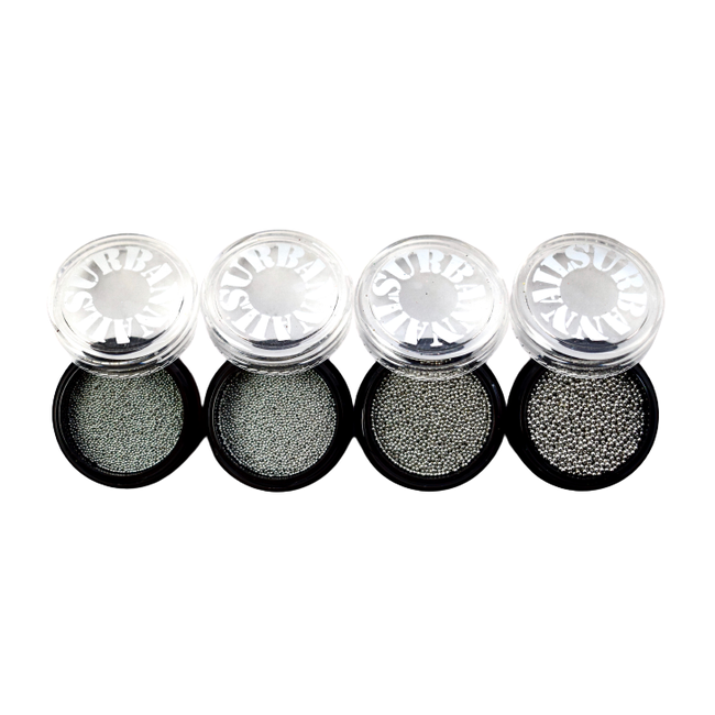 Urban Nails Caviar Beads Chrome 0.4 mm