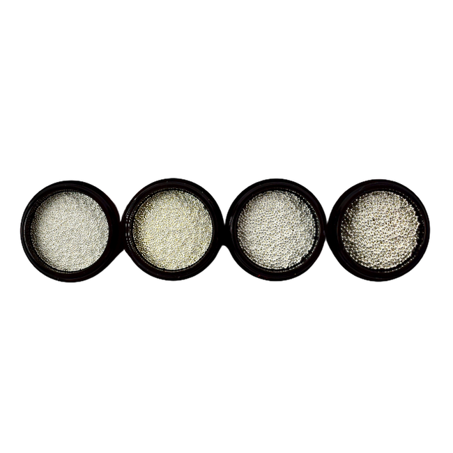 Urban Nails Caviar Beads Silver 0.4 mm