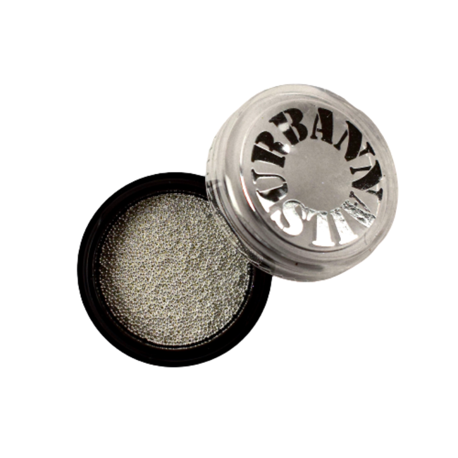 Urban Nails Caviar Beads Silver 0.4 mm