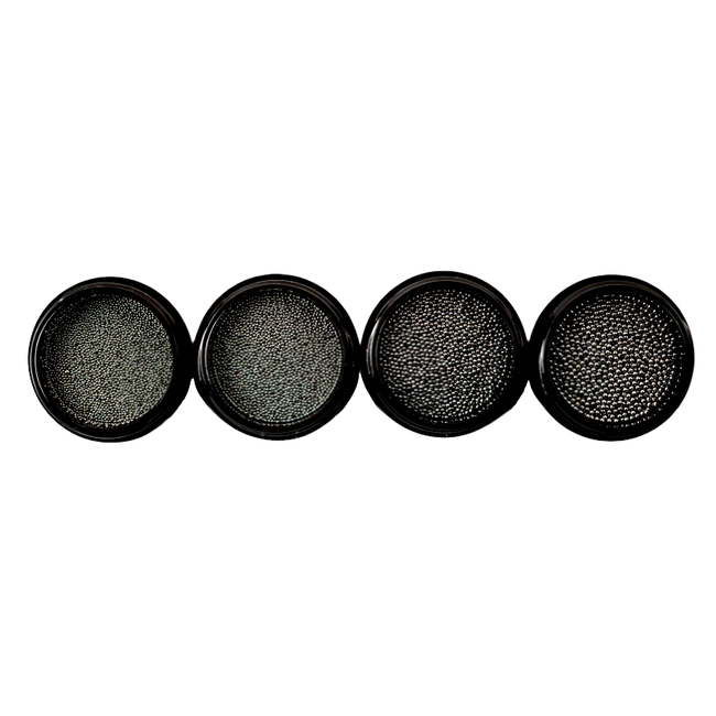 Urban Nails Caviar Beads Gun Metal Black 0.4 mm