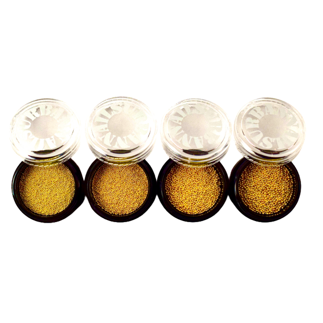 Urban Nails Caviar Beads Gold 0.4 mm