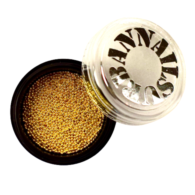 Urban Nails Caviar Beads Gold 0.8 mm