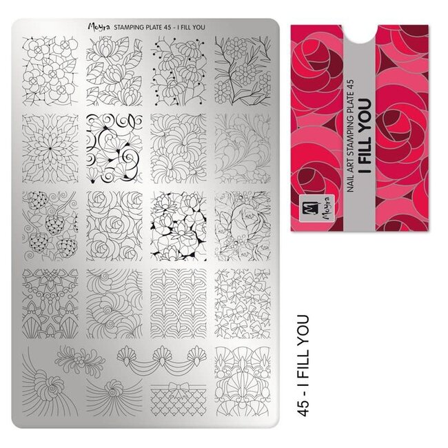 Moyra Moyra Stamping plate 45 I fill you