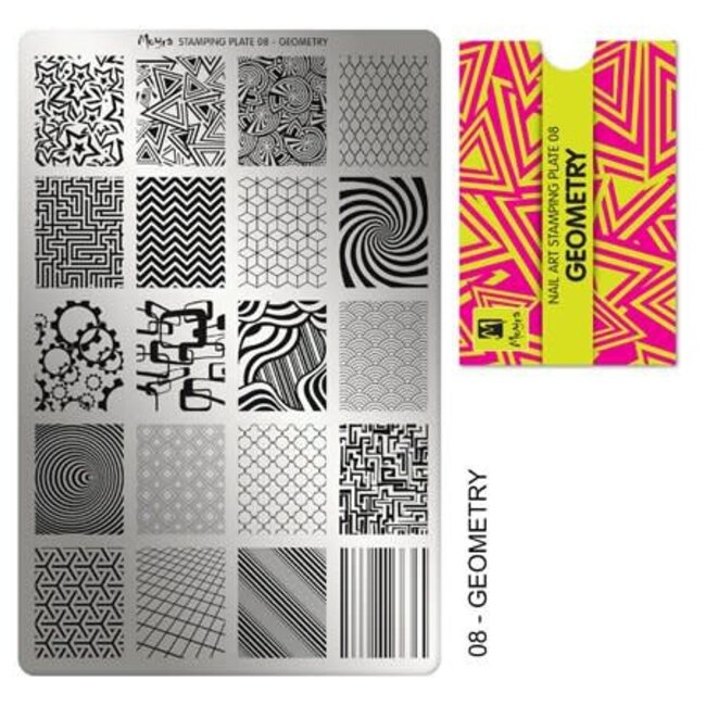 Moyra Moyra Stamping plate 08 Geometry