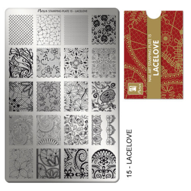 Moyra Moyra Stamping plate 15 Lacelove