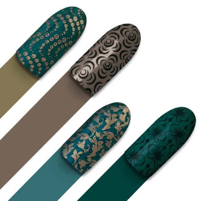 Moyra Moyra Stamping plate 35 Wallpaper