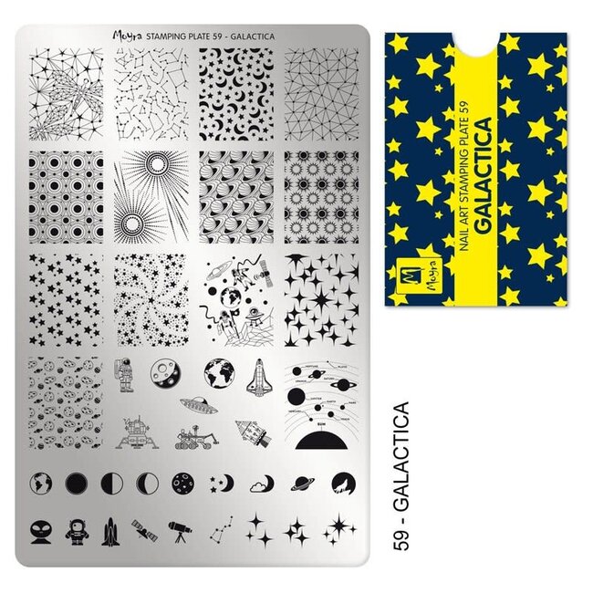 Moyra Moyra Stamping plate 59 Galactica