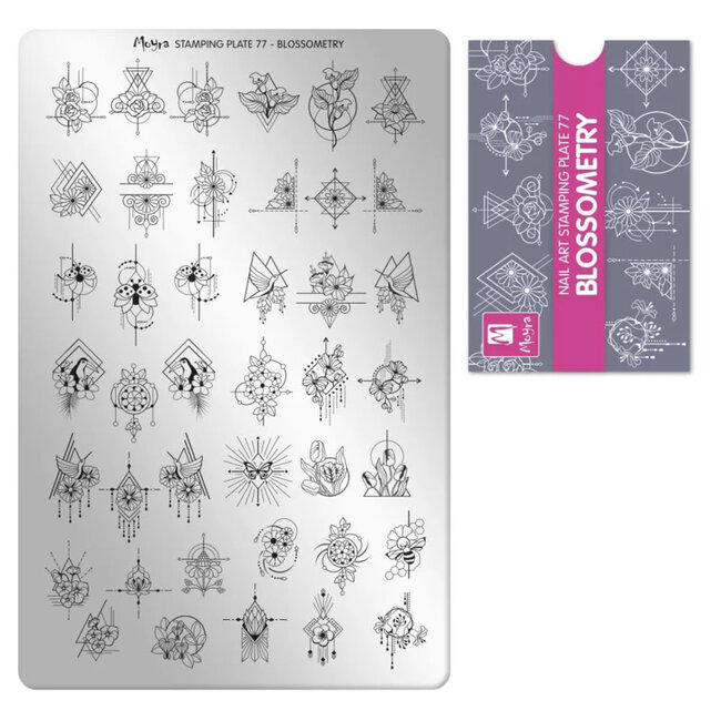 Moyra Moyra Stamping plate 77 Blossometry