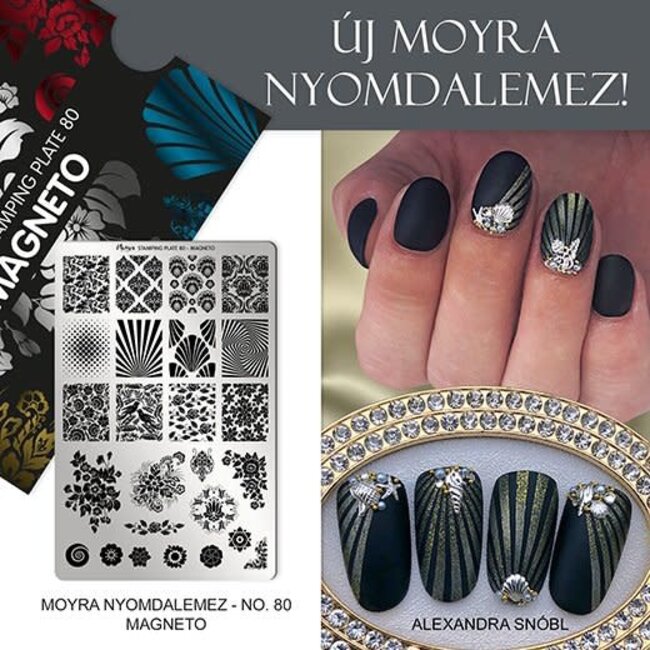 Moyra Moyra Stamping plate 80 Magneto