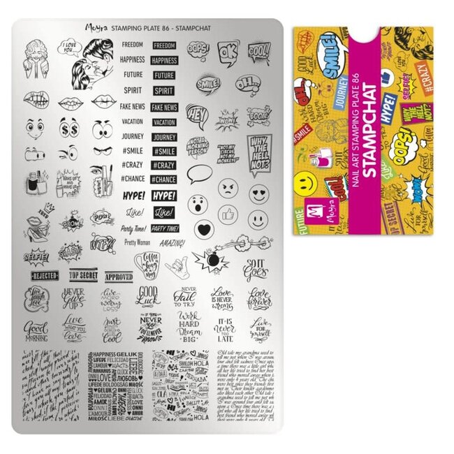 Moyra Moyra Stamping plate 86 Stampchat