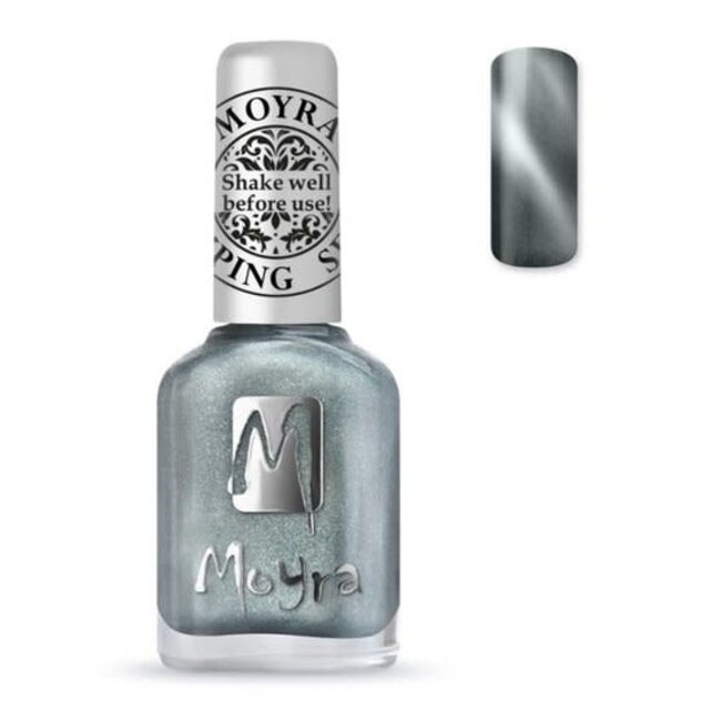 Moyra Moyra Stamping nail polish - Cat Eye SP30 Magnetic Silver