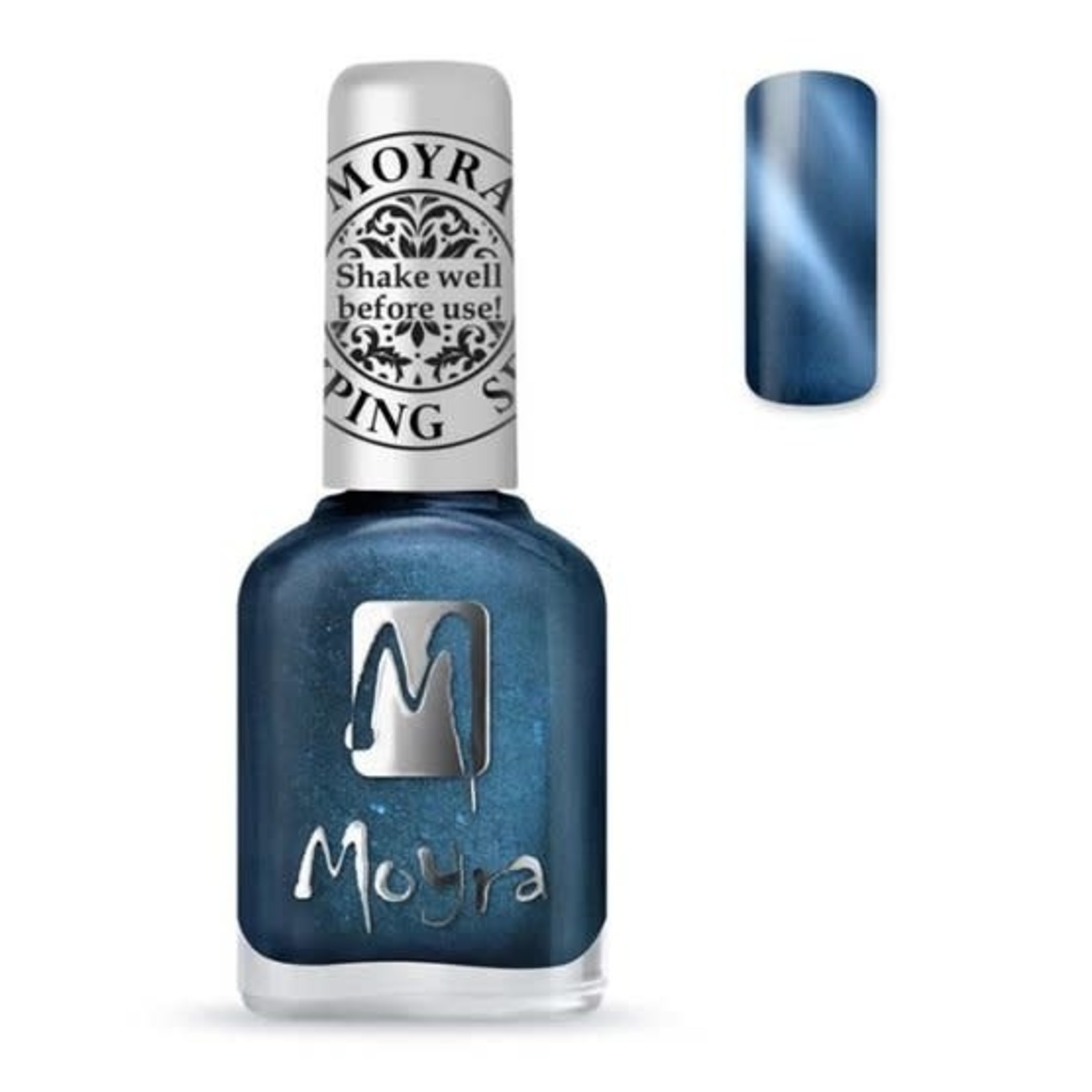 Moyra Moyra Stamping nail polish - Cat Eye SP33 Magnetic Blue