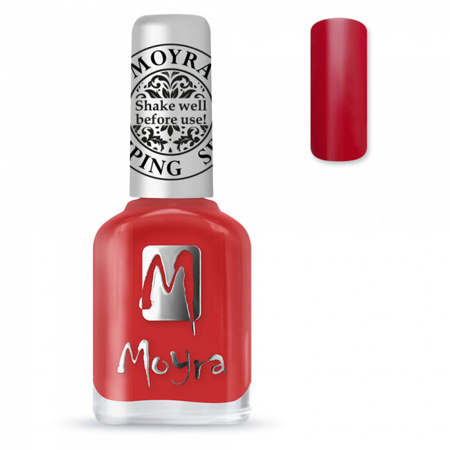 Moyra Moyra Stamping nail polish SP 02 Red